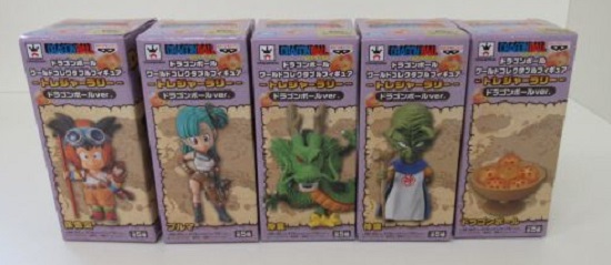 お買取り成立 ドラゴンボール ワーコレ トレジャーラリー ドラゴンボールver 全5種