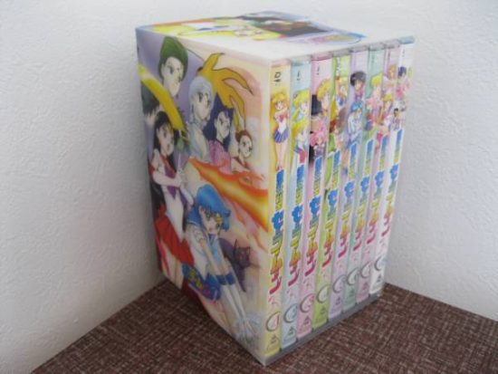 お買取り成立】DVD 美少女戦士セーラームーンR 全8巻 全巻収納BOX付き