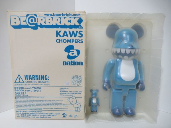 お買取り成立】ベアブリック BE@RBRICK 400%+100% 2体セット a-nation ...