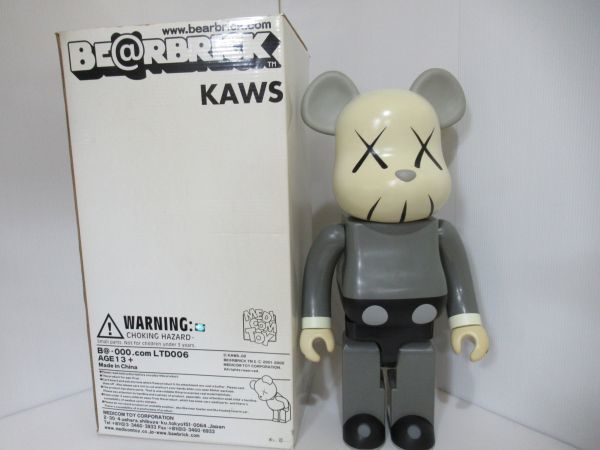 ベアブリック BE@RBRICK 1000% 初代 カウズ KAWS 2002年 1st OriginalFake COMPANIONの買取り画像