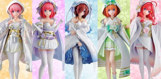 キャラクターグッズ五等分の花嫁一番くじフィギュア全種類セット