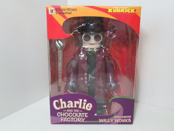 チャーリーとチョコレート工場 WILLY WONKA KUBRICK キューブリック 400％ ウィリー・ウォンカ フィギュア 高額買取り